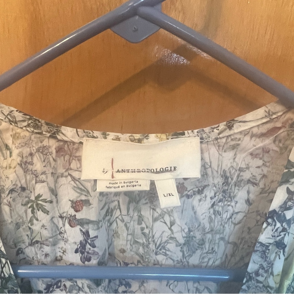 Anthropologie Botanical Print Kimono - Picture 3 of 10